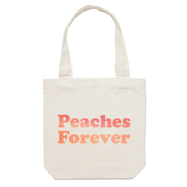 Peaches Forever ~ Tote Thumbnail